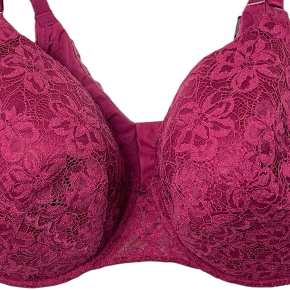 New Torrid Full-Coverage Lightly Lined 360 Back Smoothing Lace T-Shirt Bra